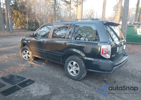 2007 Honda Pilot Ex-L from USA, damaged, VIN 5FNYF18677B024842